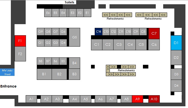 Exhibitor Map – 1.4.25