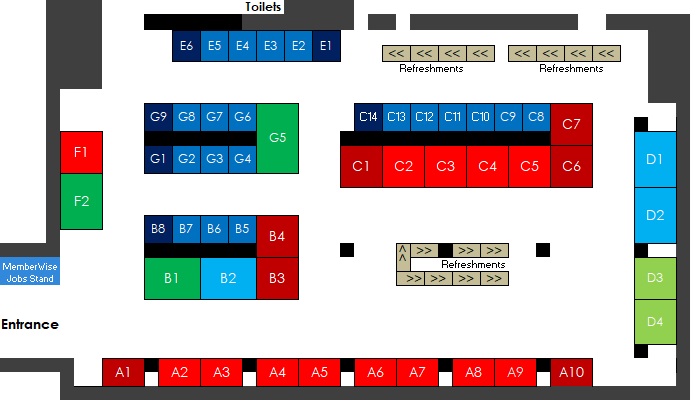 Exhibitor map – original